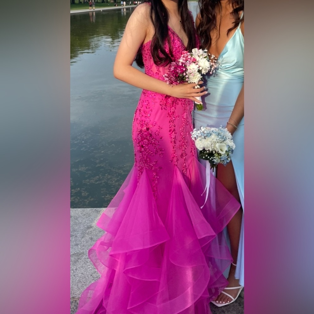 New York Dress Pink Prom Dress